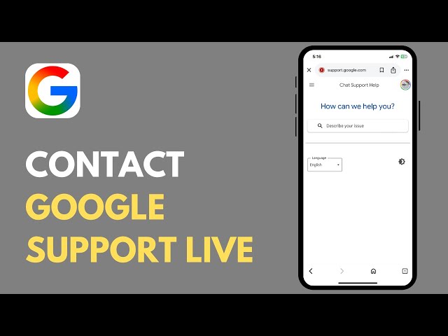 How To Contact Google Support Live Chat! (FULL GUIDE)
