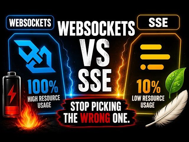 You're Probably Using WebSockets Wrong (WebSockets vs SSE Explained)