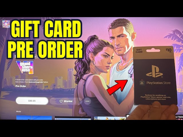 How to Redeem and Use PlayStation Gift Card to Pre Order GTA 6 Ultimate Edition on PS5!