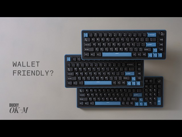 Ducky OK-M Series — Surprisingly good value.