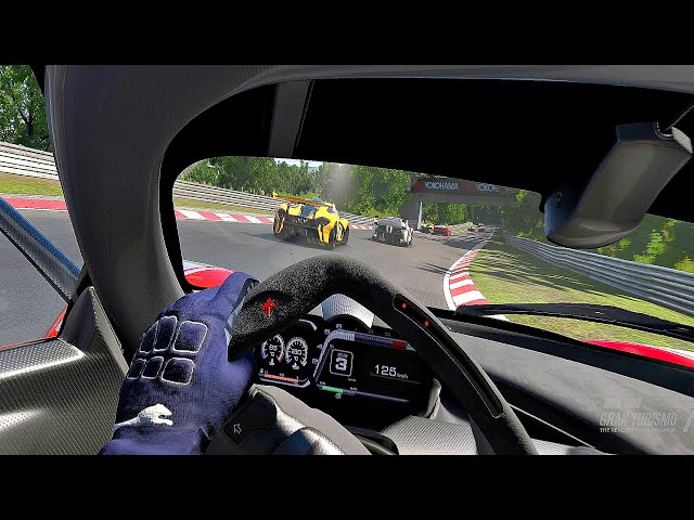 GRAN TURISMO 7 VR Gameplay Nurburgring (Ferrari FXX K) 4K 60FPS
