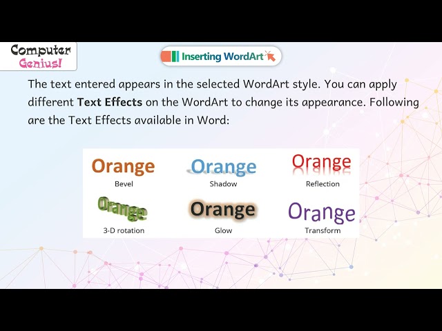 𝐈𝐧𝐬𝐞𝐫𝐭𝐢𝐧𝐠 𝐖𝐨𝐫𝐝𝐀𝐫𝐭 |𝐂𝐡 𝟎𝟐|𝐂𝐨𝐦𝐩𝐮𝐭𝐞𝐫 𝐆𝐞𝐧𝐢𝐮𝐬 𝐕𝟐.𝟏|𝐂𝐥𝐚𝐬𝐬 𝟎𝟒