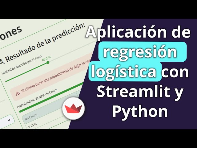 Create your Machine Learning App: Churn Predictor with Streamlit and Logistic Regression