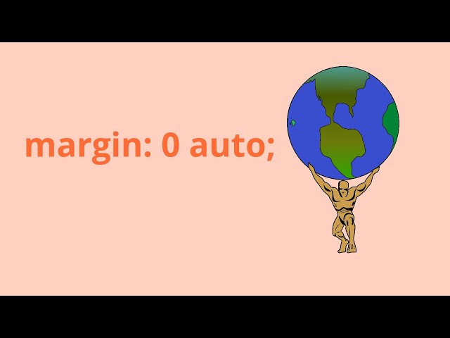 Выравнивание блока по центру через margin: 0 auto