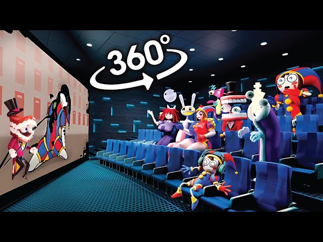 The Amazing Digital Circus 360° - CINEMA HALL | Pomni react to TADC meme | VR/360° Experience