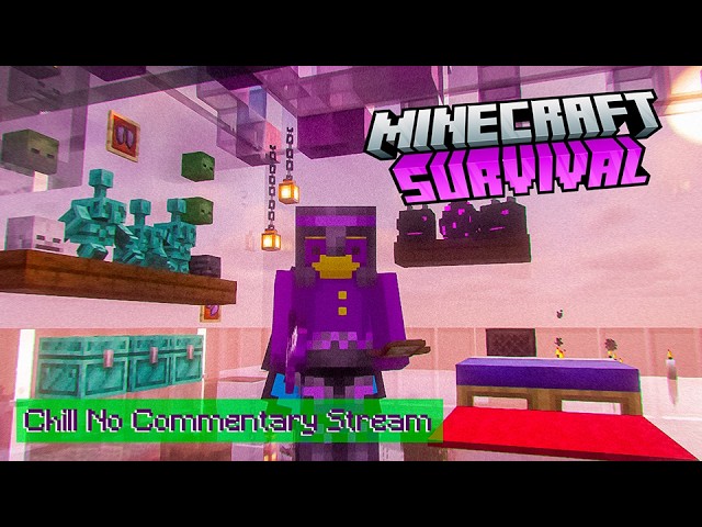1000+ Days in Hardcore Survival Minecraft | Chill No Commentary Stream ⛏️🌿