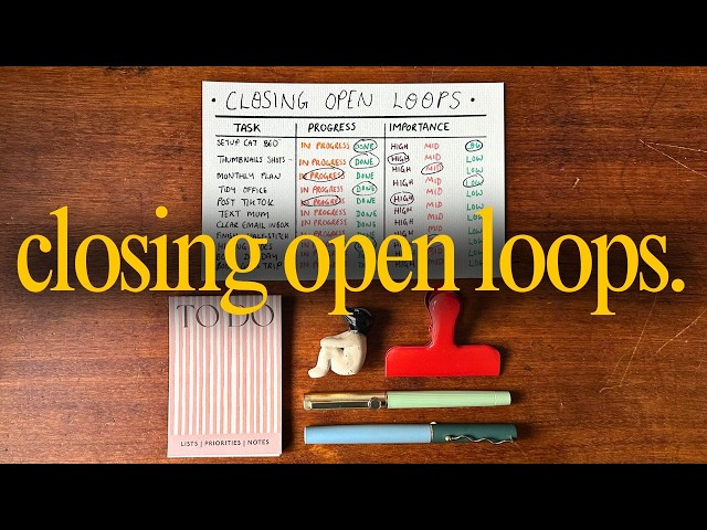 why does your brain feel like a browser with 47 tabs open?? *closing open loops to beat overwhelm*