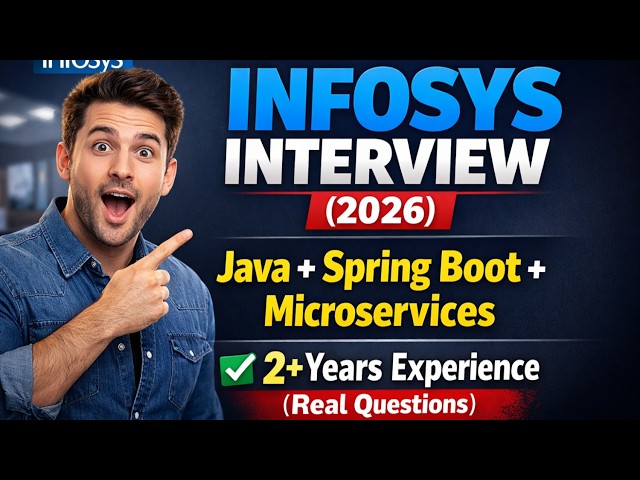 How to Cracked Infosys Java Interview (2+ Years Exp) | Real Questions & Answers