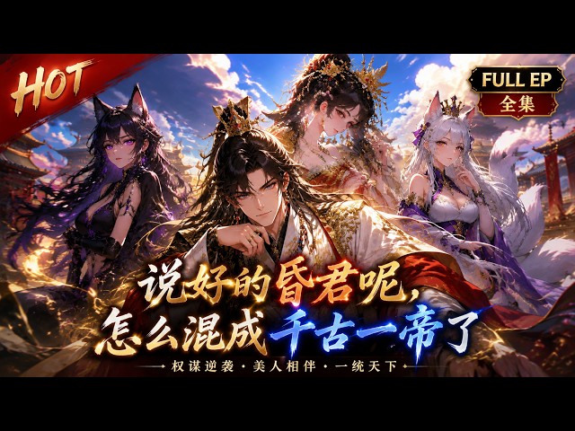 📢FULL⚡只想躺平亡国，硬生生撑起一个王朝《说好的昏君呢，怎么混成千古一帝了》#动态漫画 #漫剧 #manhua #后宫 #都市 #修仙 #動漫