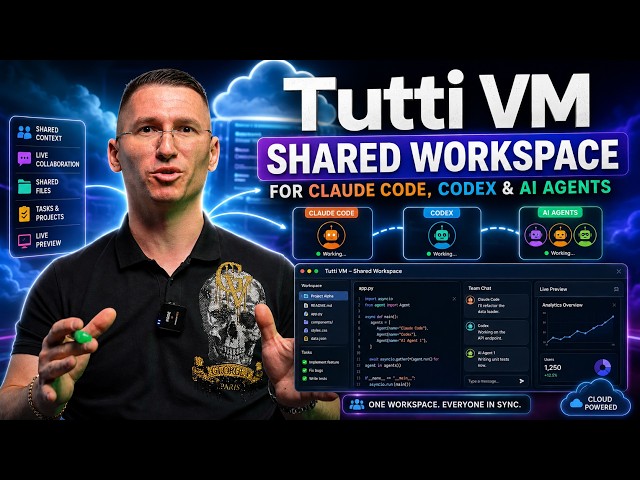 Tutti VM: The Shared Workspace for Claude Code, Codex & AI Agents