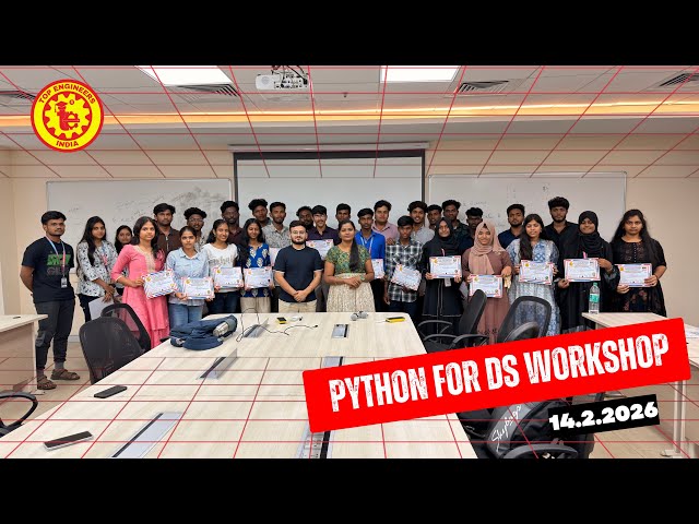 Top Engineers | Python for Data Science Workshop | 14.2.2026