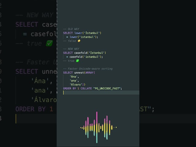 PostgreSQL 18 Fixes Unicode — Finally!