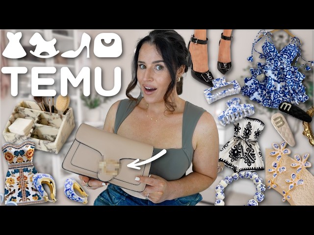 TRENDING from TEMU! | Blue & White Summer, Designer, Fashion & More | WHAT I ORDERED VS WHAT I GOT