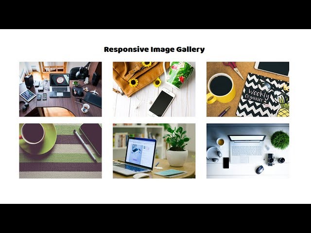 Simple Responsive Image gallery with flexbox | Flexbox Tutorial