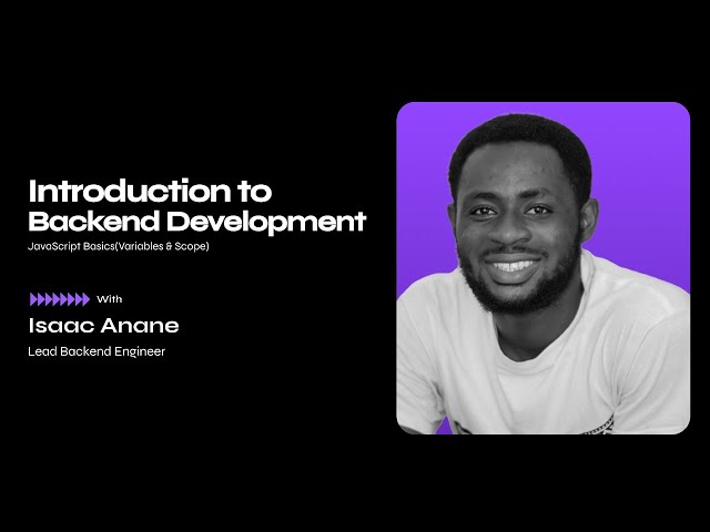 Introduction to Backend Development