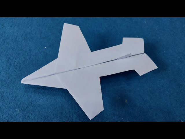 #12 Origami Fighter Jet 1995, Origami Airplane