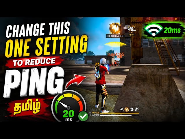 Change This One Setting to Fix Ping Issues in Free Fire | Free Fire High Ping Problem In Tamil