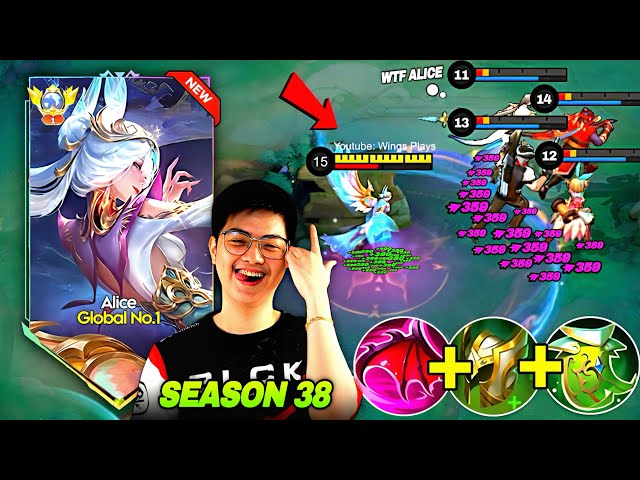 THIS ALICE BUILD IS ILLEGAL IN 2026 💀🔥 THANK YOU AURORA WISE! (UNKILLABLE ALICE META) | MLBB