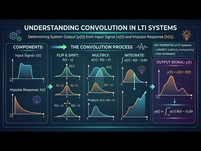 Lesson 9 - Chapter 4:  Convolution Concept | Signals & Systems Basics