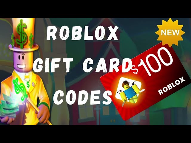 How To Get Free Roblox Gift Card Codes 2025 = Free Robux Codes
