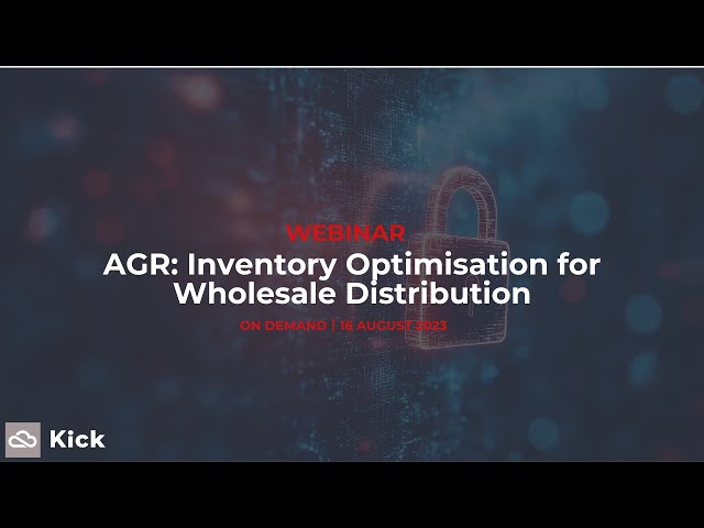 AGR: Inventory Optimisation for Wholesale and Distribution