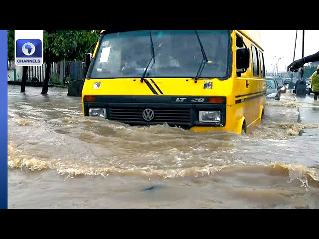 Inundaciones masivas azotan Lagos tras lluvias matutinas