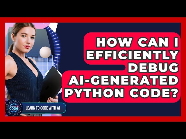 How Can I Efficiently Debug AI-generated Python Code? - Learning To Code With AI