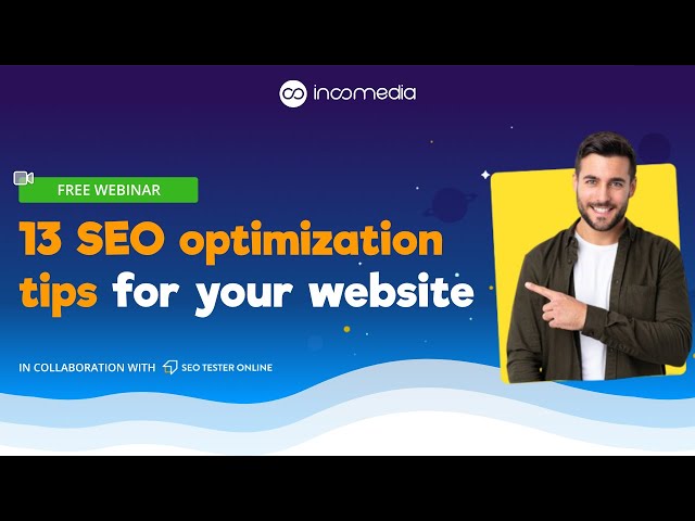 13 SEO optimization TIPS for your website