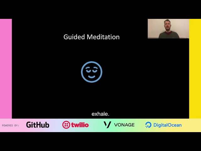 Daragh Byrne - Meditation Break with ErgoSesh - Codeland 2020