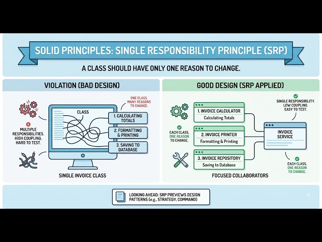 SOLID Principles: Single Responsibility Principle (SRP)