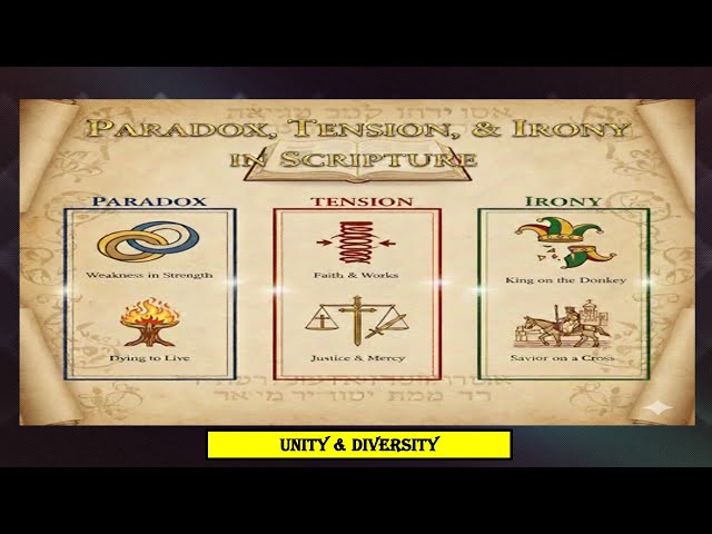Paradox, Tension, and Irony in Scripture - Lesson 7: Unity & Diversity