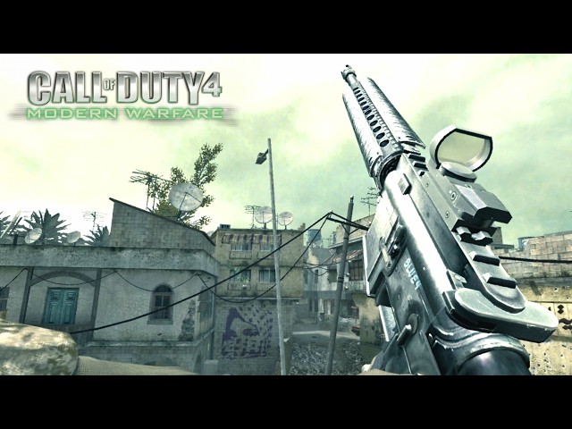 20 MINUTES OF CALL OF DUTY 4 MULTIPLAYER GAMEPLAY
