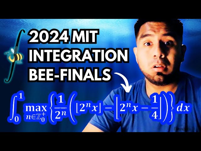I WAS CHALLENGED WITH AN MIT INTEGRATION BEE FINALS | MIT INTEGRATION BEE FINALS 2024