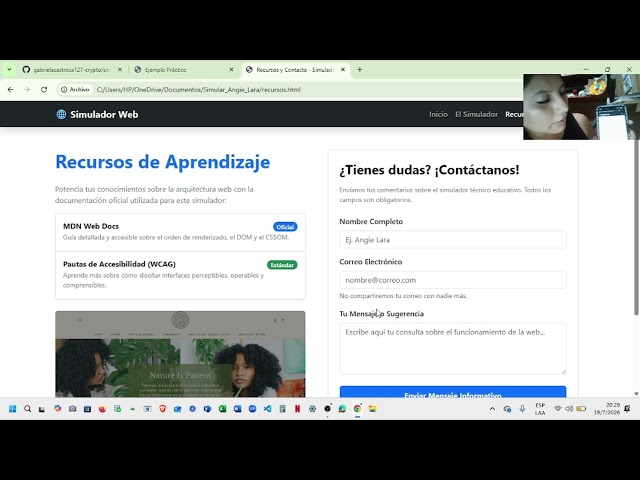 SIMULADOR EDUCATIVO VIDEO