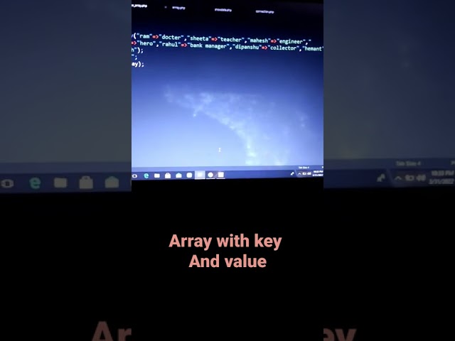 associative array in php 🤗🥰