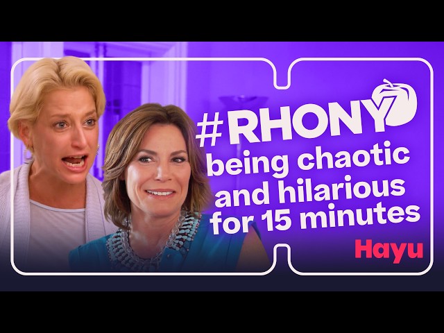 RHONY Being Chaotic for 15 Minutes | Watch on YouTube Primetime Channels