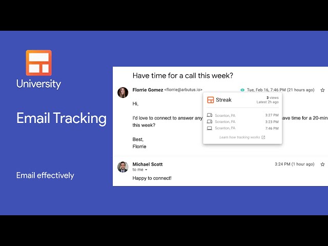 Email Tracking