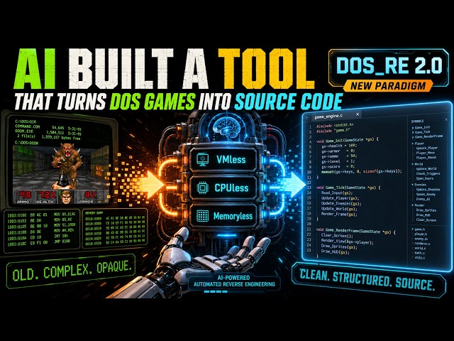 AI driven Tool That Turns DOS Games Into Source Code