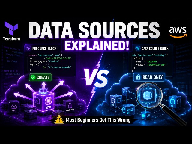 Stop Confusing Data Sources and Resources in Terraform