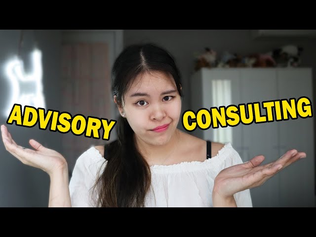 WATCH THIS BEFORE GETTING INTO ADVISORY | Advisory vs. Consulting