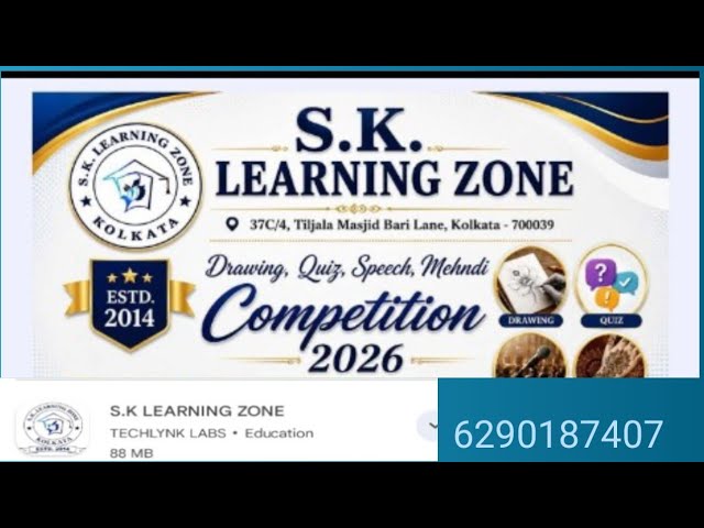 Independence day program celebrated at S.K LEARNING ZONE 