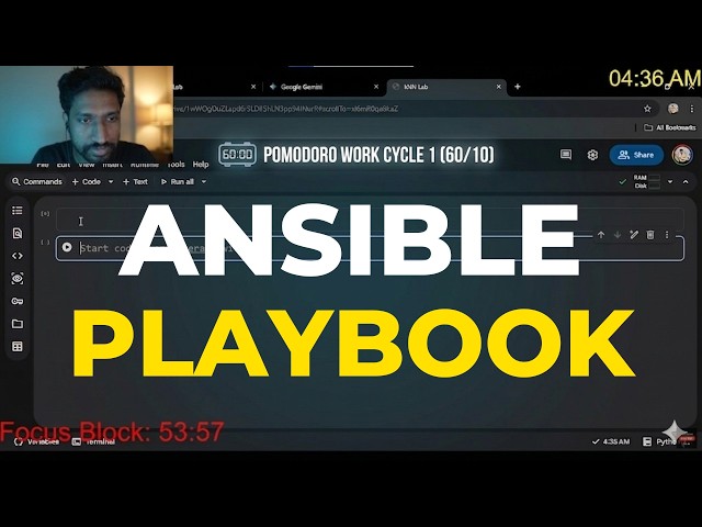 🔴Inside My 2-Hour Practice: Turning Raw YAML Into My First Playbook