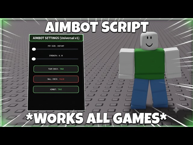 *UNIVERSAL* Aimbot Script *NO KEY* | WORKS ALL GAMES | PASTEBIN MORE (MOBILE & PC)