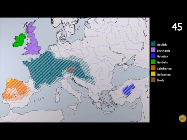 History of the Celtic Languages, part 2 - P/Q hypothesis