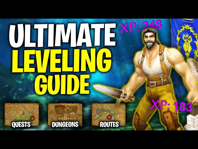 The FASTEST Alliance Leveling Route in WoW Forever (1–30 Guide)