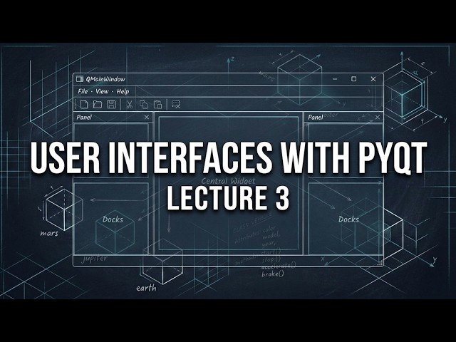 User interfaces with PyQt