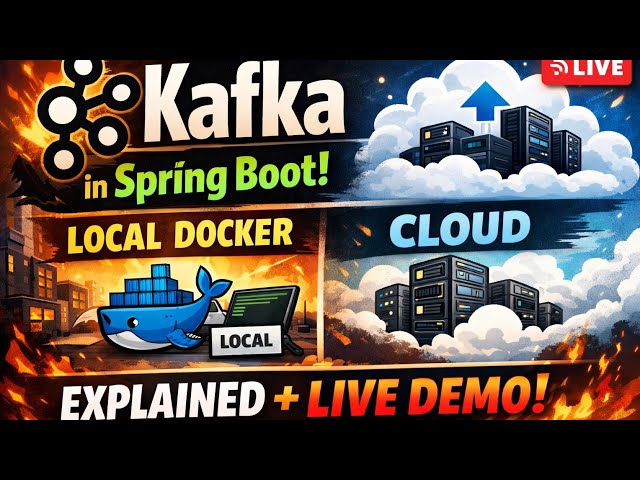 Kafka in Spring Boot 🔥 Local Docker + Cloud Explained with Live Demo