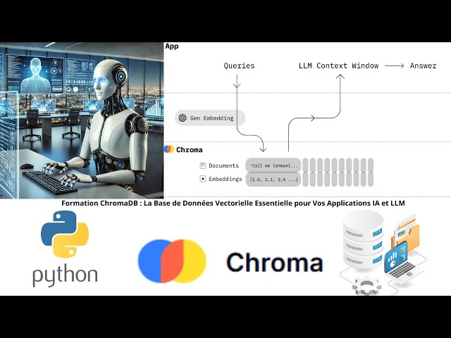 Formation ChromaDB: La Base de Données Vectorielle Essentielle pour Vos Applications IA et LLM.