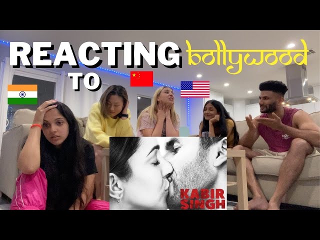 my friends REACT to BOLLYWOOD (Kabir Singh) ft. @kishanell