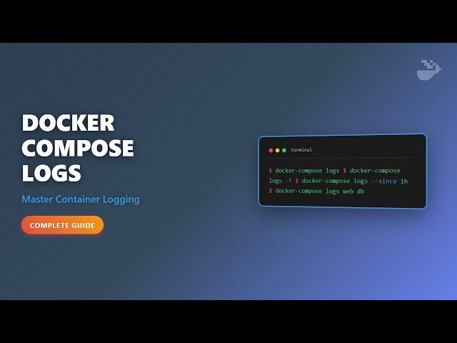 Docker Compose Logs: Monitor & Debug Multi-Container Apps!